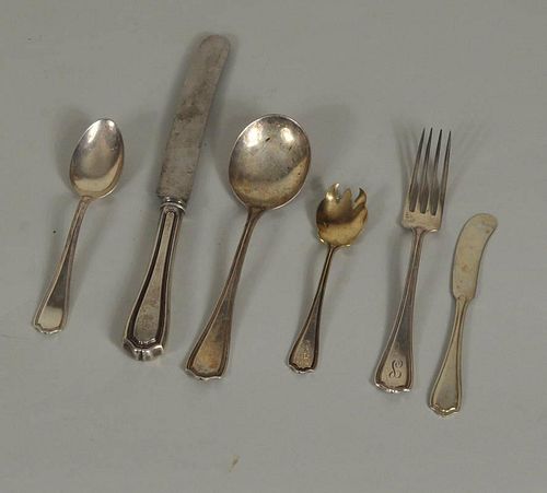 REED BARTON SILVER PARTIAL FLATWARE 383adb