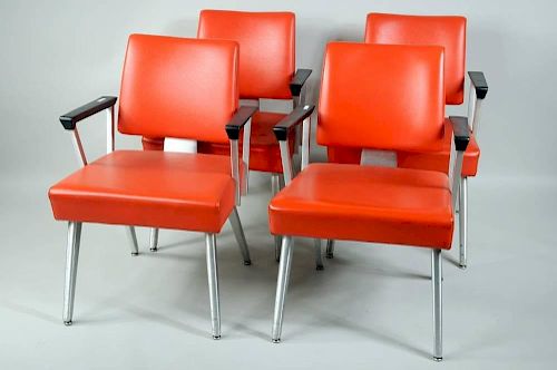 SET FOUR MODERN "GOOD FORM" CHAIRSSet