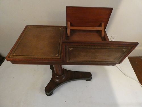 ANTIQUE ADJUSTABLE TABLEUnusual