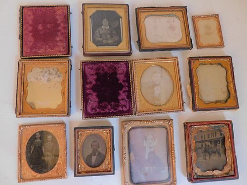 DAGUERREOTYPES & PHOTO LOTLot of