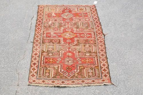 TURKISH GEOMETRIC RUGTurkish rug 383c33