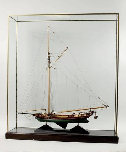 VINTAGE SHIP MODEL HUDSON RIVER