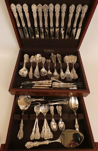 FRANCIS 1ST STERLING FLATWARE SET FOR