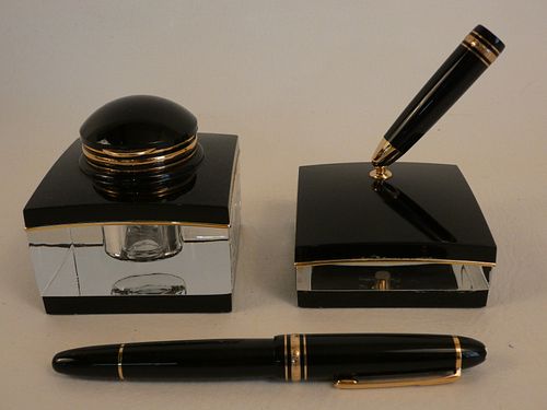 MONTBLANC 1810 FOUNTAIN PEN SETFine 383d81