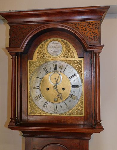 JAMES ATKINSON PERIOD TALL CLOCK18th 383dc4