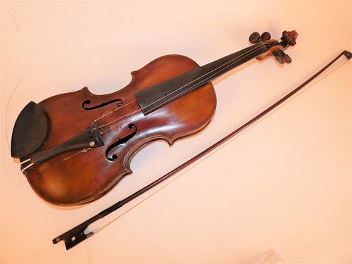 ANTIQUE GERMAN MITTENWALD VIOLINAntique 383e8f