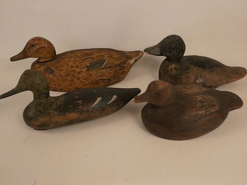 4 OLD DECOYSLot 4 old working decoys  383e98