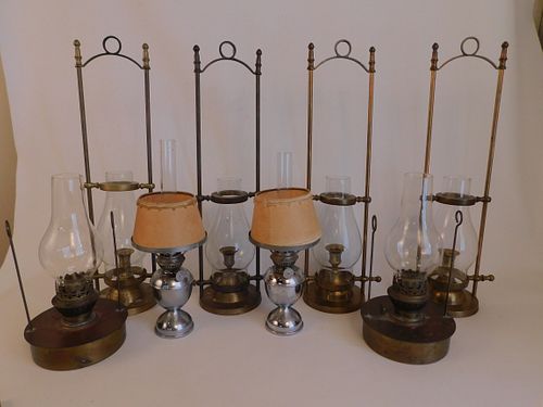 8 NAUTICAL LAMPSLot 8 nautical lighting