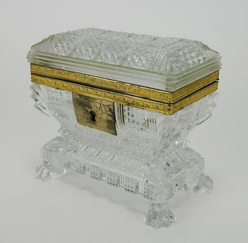 FRENCH CRYSTAL BOXFrench crystal