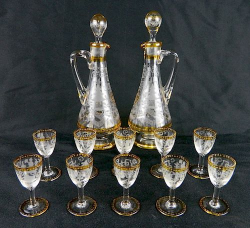 LIQUOR SETLiquor set 2 cruets 383f27