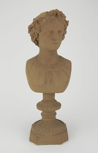 TERRA COTTA CLASSICAL BUSTTerra