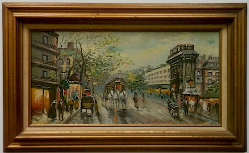 ATTRIB TO ANTOINE BLANCHARD OILAttributed 383f6a