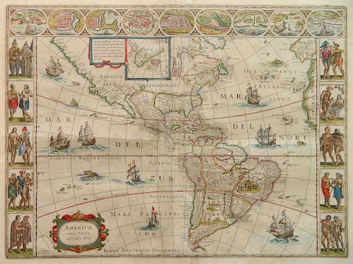 WILEM J. BLAEU MAPWilem J. Blaeu