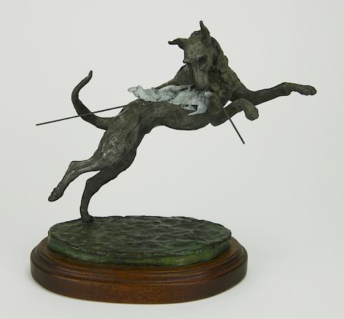 ANNE FREY BRONZE SCULPTUREAnne