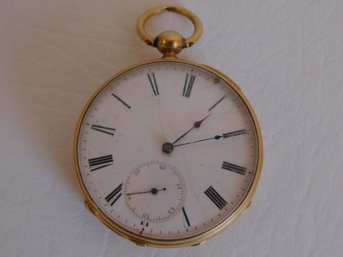 BREGUET 18K POCKET WATCH18K gold cased