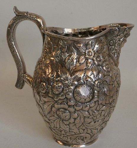 S KIRK REPOUSSE STERLING JUGBeautiful 3840fb