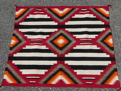 NATIVE AMERICAN CHIEFS BLANKET20th