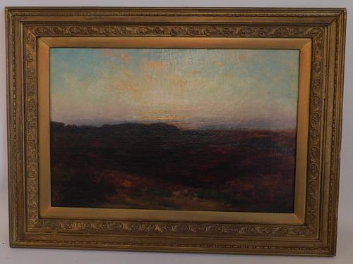 GW WHITAKER 1886 LANDSCAPE PAINTINGOil 384167