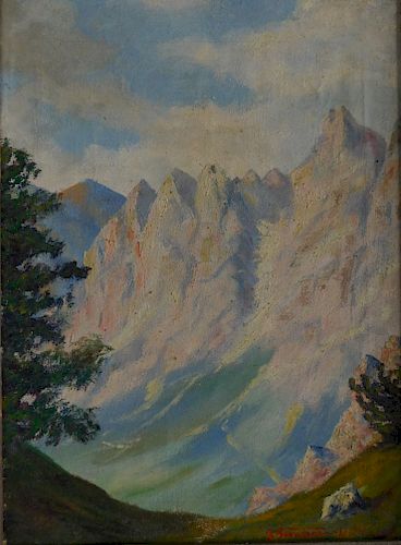 K. GROSSMAN OILK. Grossman- Mountainous