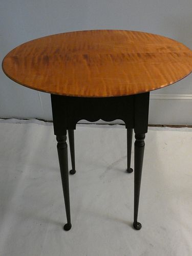 TIGER MAPLE OVAL STANDReproduction