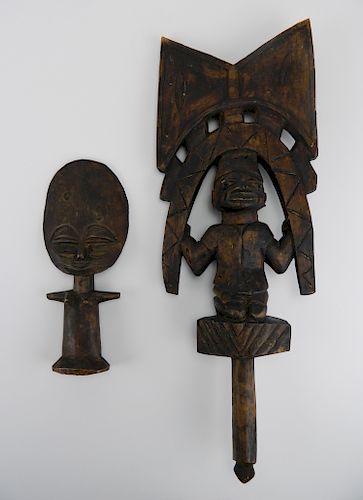 2 AFRICAN FIGURAL ITEMS2 African