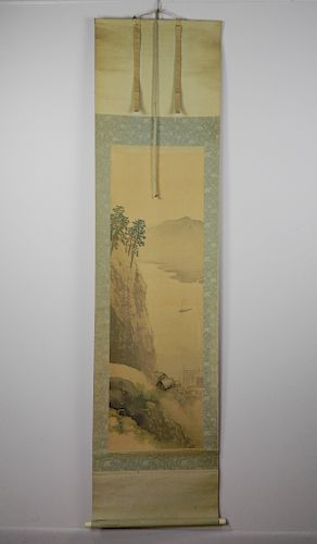 CHINESE SCROLL20th c Chinese scroll  38424c