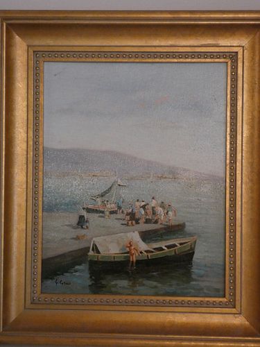 G. CORUO ITALIAN PAINTINGOld Italian