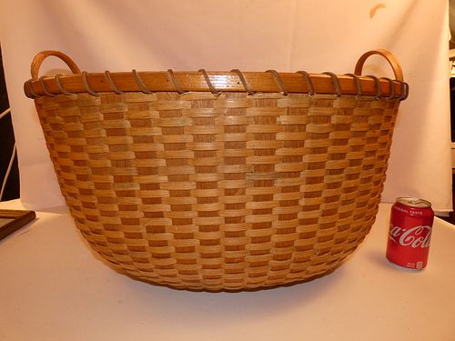 HUGE ARTHUR MARTIN NANTUCKET BASKETHuge 38430d