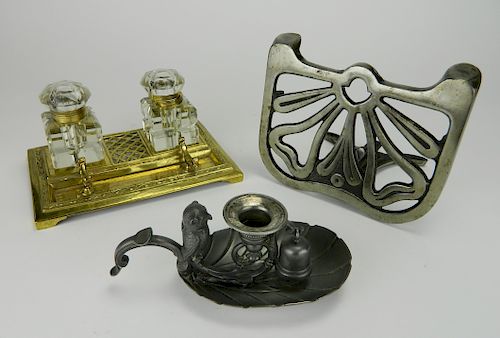 3 VINTAGE METAL ITEMS3 Vintage