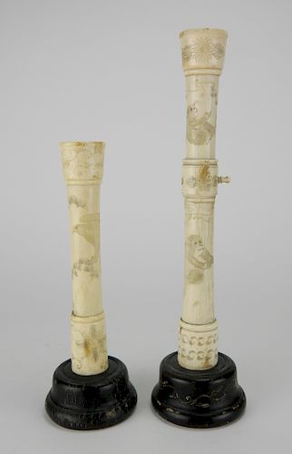 2 CHINESE CANDLESTICKS2 Chinese