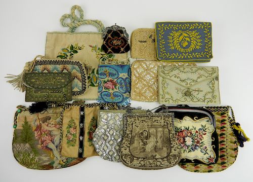 LOT OF 15 VINTAGE PURSESLot of 15 Vintage