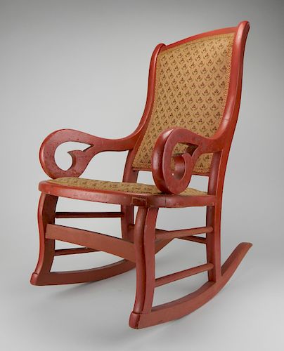 CHILDS ROCKERChilds rocker, c. 1870,