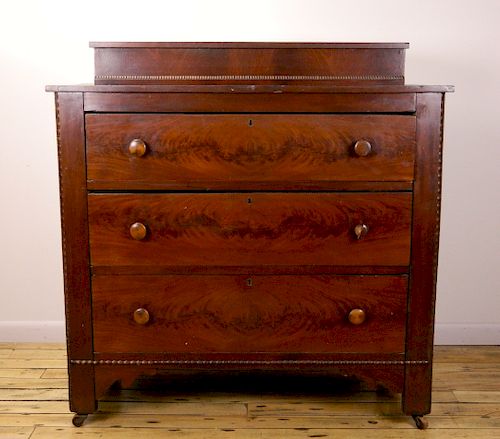 AMERICAN WALNUT VICTORIAN CHEST 38436b