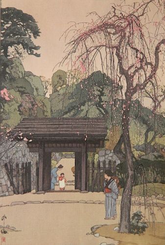 HIROSHI YOSHIDA WOODBLOCKHiroshi