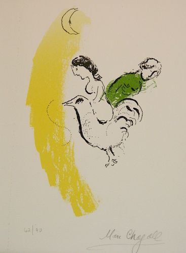 MARC CHAGALL LITHOGRAPHMarc Chagall 3843a0