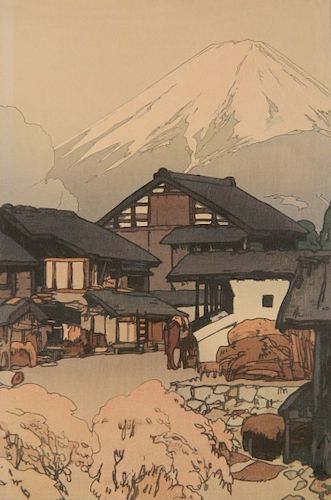 HIROSHI YOSHIDA WOODBLOCKHiroshi