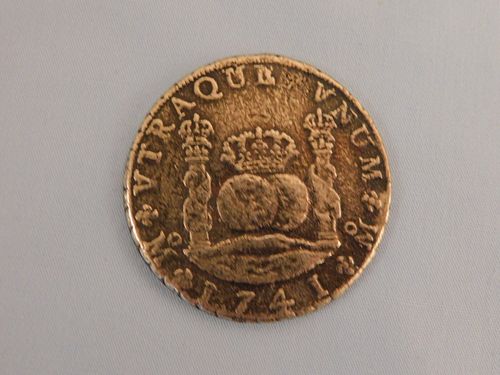 1741 SPANISH REALE COINAntique 3843f3