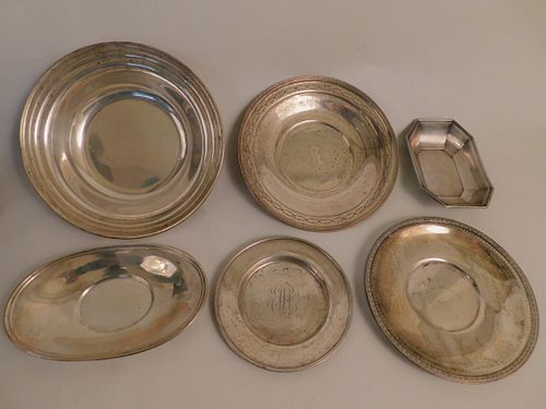 6 STERLING HOLLOWWARE ITEMSAssorted