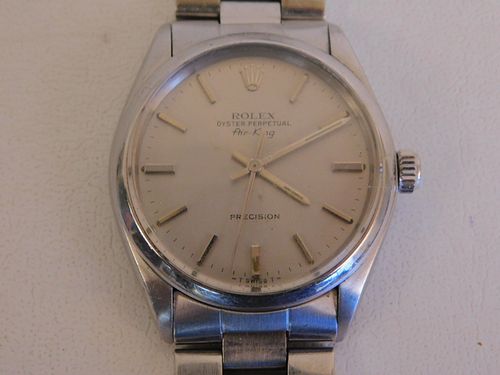 ROLEX STAINLESS AIR KING 5500 WATCHVintage