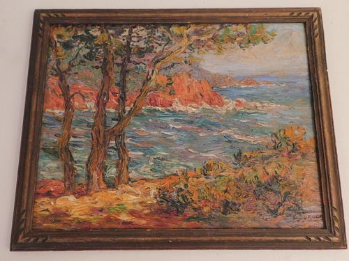 V L CUGUEN IMPRESSIONIST PAINTINGOld 38455b