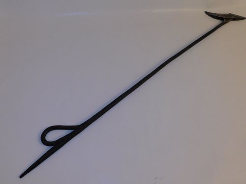 ANTIQUE IRON HARPOON LOOP TERMINALAntique 384608