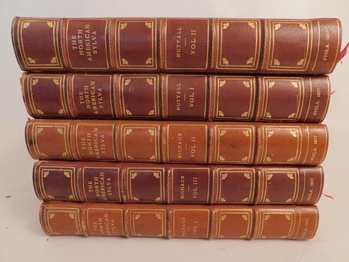 5 BOTANICAL BOOKS NO AMERICAN 3846aa