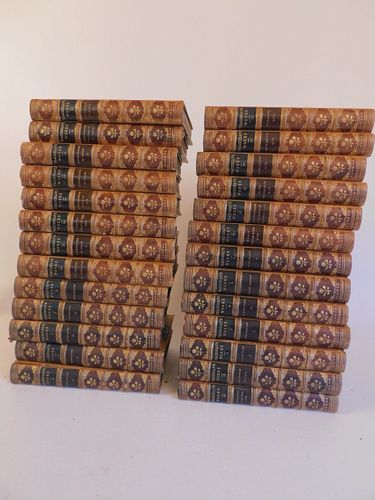 26 VOLS. THACKERAYS WORKS 188926