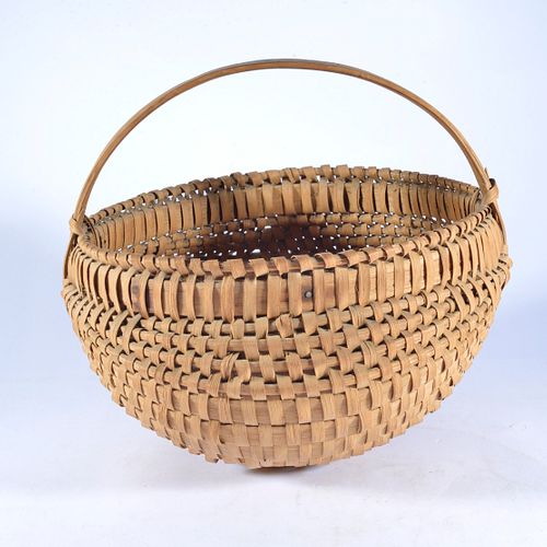 JESSE JONES OAK SPLIT BASKETsigned 384726