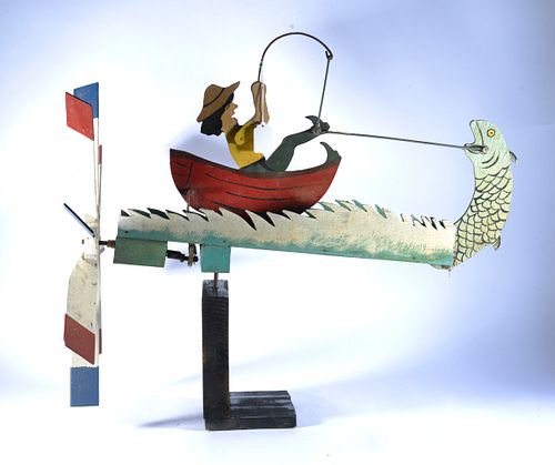 AMERICAN FOLK ART WIRLIGIGwood 384762