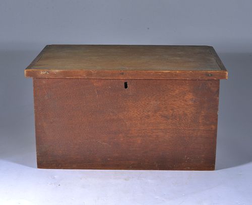 ANTIQUE WALNUT DOCUMENT BOXwalnut 384778