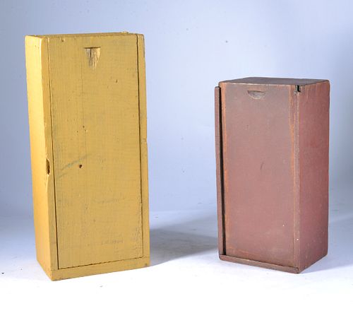 SOTHERN PAINTED CANDLE BOXES 2 great 38478a