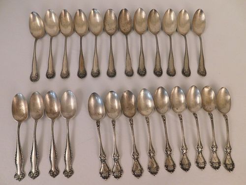 3 SETS STERLING TEASPOONS3 sets 3847e8