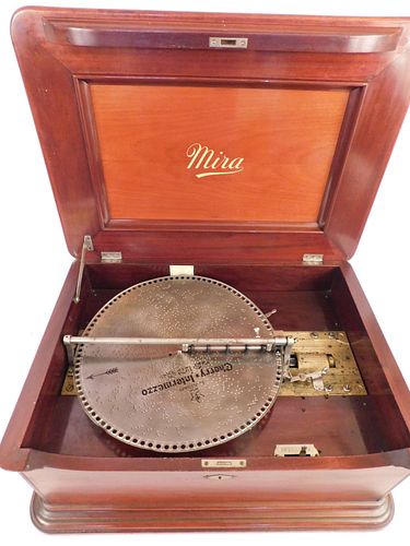 MIRA DISK MUSIC BOXAntique music 38480c