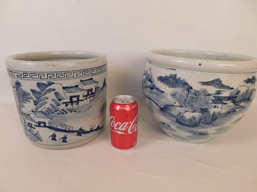 2 CHINESE PLANTERSTwo 20th century 3848ba